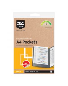 Plastficka A4 220x305mm 25 Pack