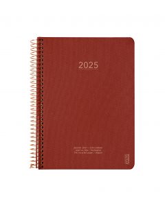 KOZO Kalender 2025 A5 Vecka Per Uppslag Bric