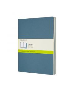 Cahier Journal Olinjerad XL Brisk Blue 3-Pack