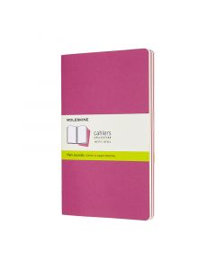 Cahier Journal Olinjerad Large Rosa 3-Pack