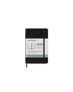 Classic Soft 12M Week Note Pocket Svart 2023