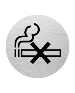 Dörrskylt Rökning Förbjuden
