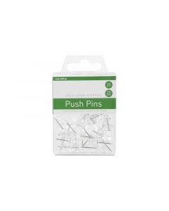 Push Pins 25 styck Transparent