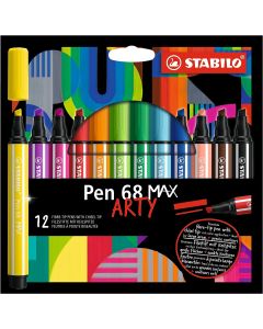 STABILO ARTY Pen 68 MAX 12 Pack