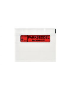 Packsedel C6 Med Tryck 1000st DK/EN