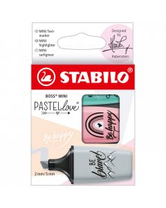 STABILO BOSS MINI Pastellove 3 Pack
