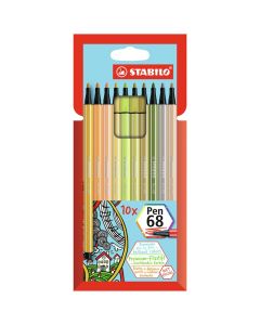 STABILO Pen 68 Trend 10 Pack